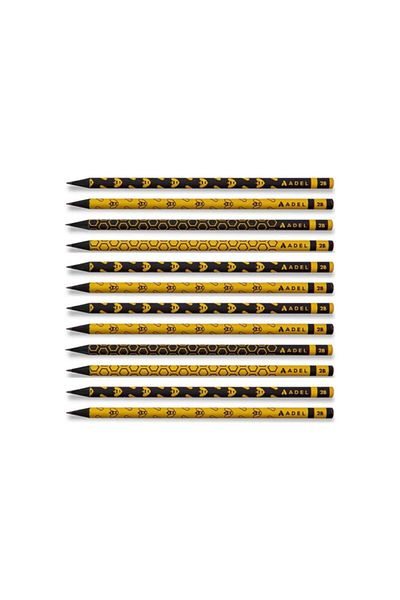 Adel Blackline 2b Bee Pencil 12 Pack