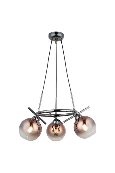 LUCEA BENA KOBALT 3'LÜ YUVARLAK AVİZE