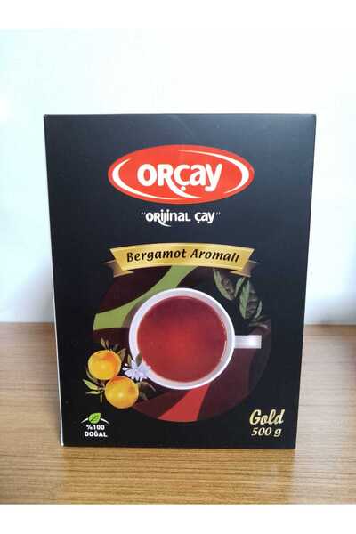 ORÇAY Gold Bergamot Aromalı Dökme Çay 500 Gr