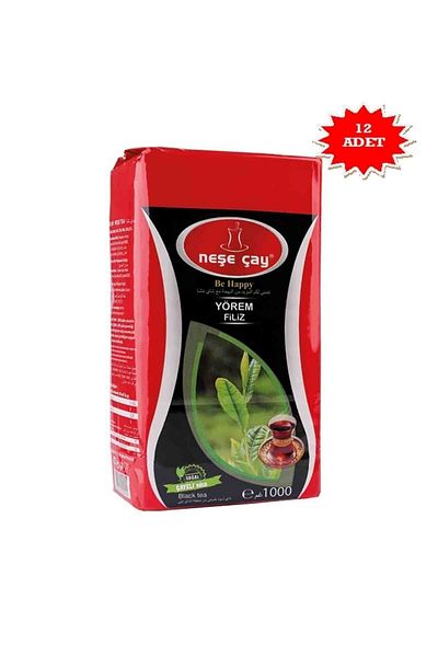 Neşe Çay Yörem Filiz 1 Kg - 12 Pieces