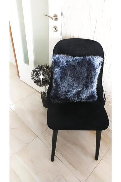 YILMAZHOME Λούτρινο Κάλυμμα Μαξιλαριού Ριχτάρι - Navy Blue