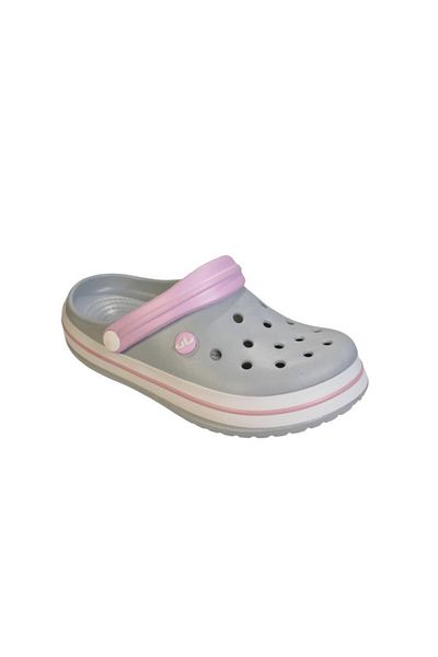 Akınal Bella Gray Green Red Cross Style Doctor-Nurse-Cook Slippers