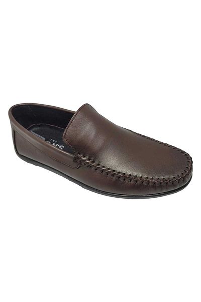 HON'S Мъжки кожени обувки Loafers HS1000