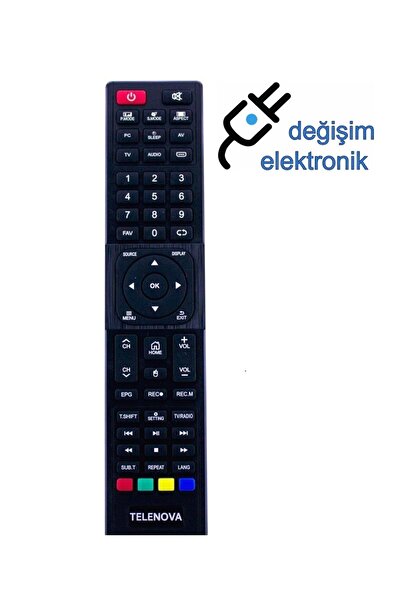 tteknolojik Telenova 43s8001 43 Inc Smart Led Tv Kumandası