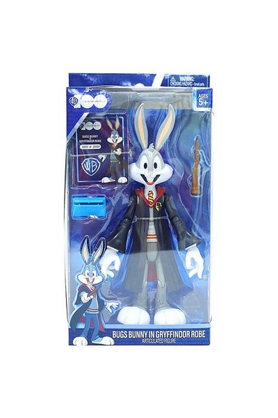 Warner Bros Omx Bugs Bunny - Gryffindor Robe Action Figure Wb100 Lt&Hp-22881 Gextrx 976748