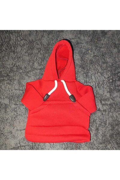 Detay Gear Shift Fleece - Gear Shift Decoration Compatible with All Vehicles Gear Hoodie vehicle accessory Red