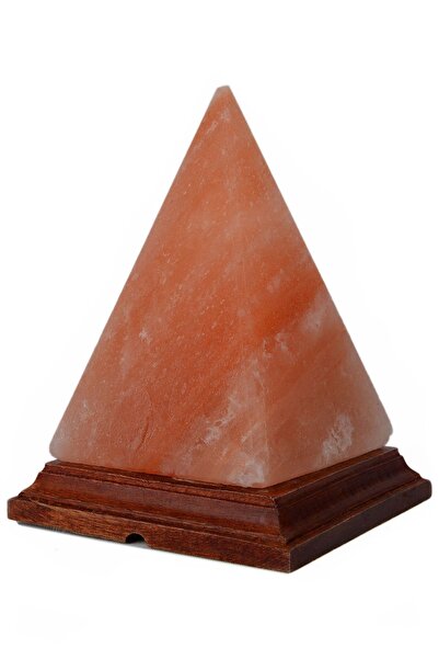 SULSALT Piramit Figürlü Himalaya Tuz Lambası | Orijinal Himalaya Kaya Tuzu La...
