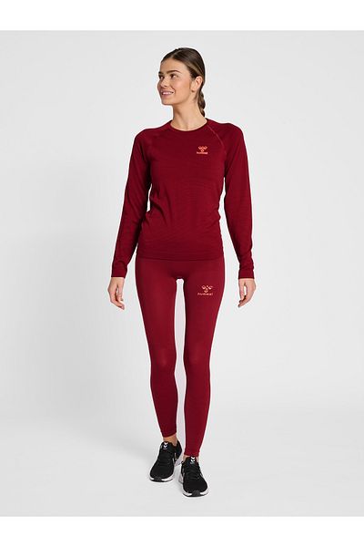 hummel hmlONGRID DİKİŞSİZ L/S WO