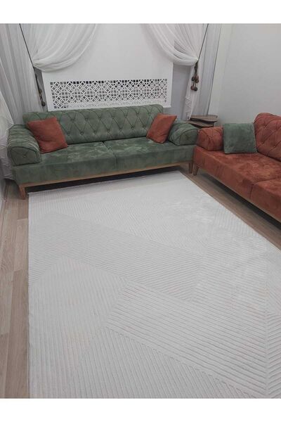 NOVA HALI Bambu tarz ve salon halısı antialerjik oturma odası halısı