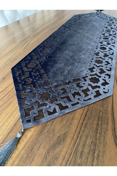 NURHAN HOME COLLECTION Seljuk Model Smoked Color Middle Coffee Table Runner