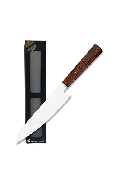 ATASAN Ahşap Saplı Kiritsuke Şef, Kasap, Mutfak Bıçağı