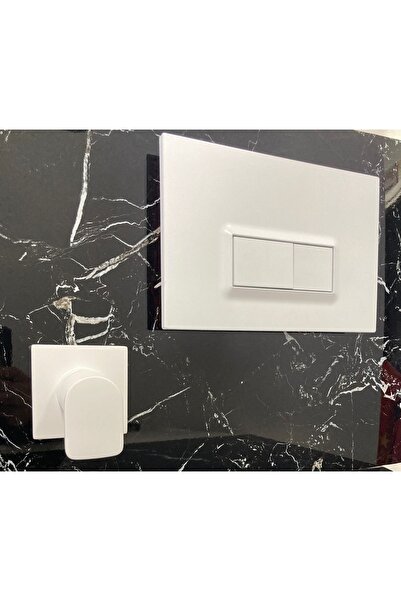 VitrA Loop R 7400680 Beyaz Kumanda Paneli & Stop Valf Rezervuar