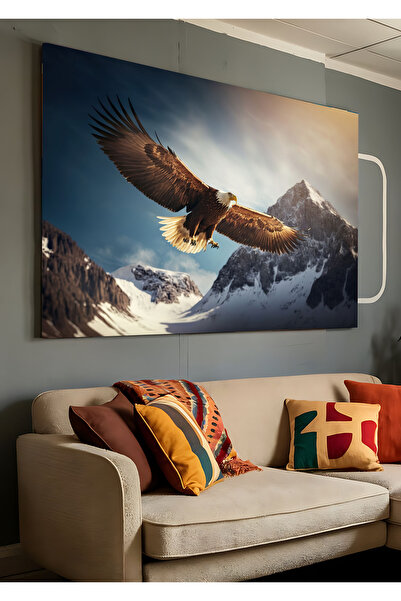 AR AJANS KANVAS TABLO Pictură decorativă pe pânză Vulturul Majestic peste munți