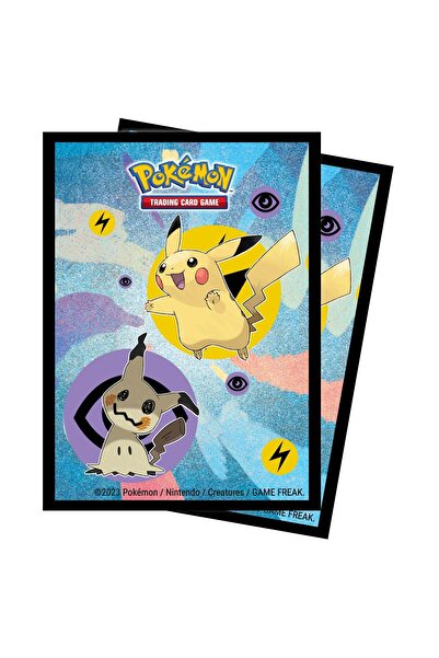 Ultra Pro بوكيمون بيكاتشو وميميكيو - 65 واقيًا للبطاقات