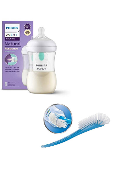 Philips Avent Natural Response Anti-colic Pp Biberon 260ml 1m Cam Değildir. &...