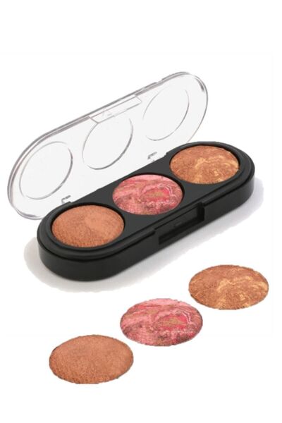 EZF Professional 3'lü Terracotta Allık Bbnkd11764353lua