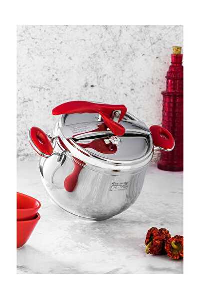 Hascevher Esila Güveç Düdüklü Tencere 9,0 Lt - Kırmızı