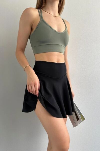 Le Savu SHILSEE NEGRU. FUSTA SCURTĂ MODEL