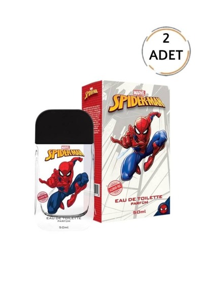 Marvel SpiderMan Çocuk Parfüm Edt 50ml (2 Adet)