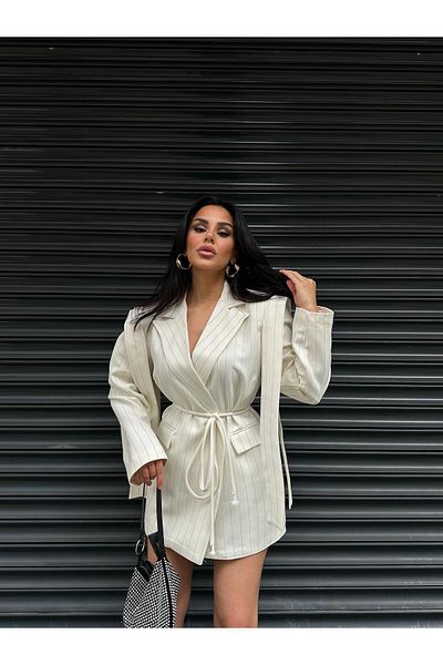 Ekim Store Oversize Tie-Up Blazer Jacket
