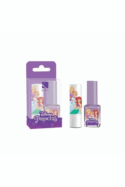 Disney Princess Lisanslı Oje Ve Lipcare Seti