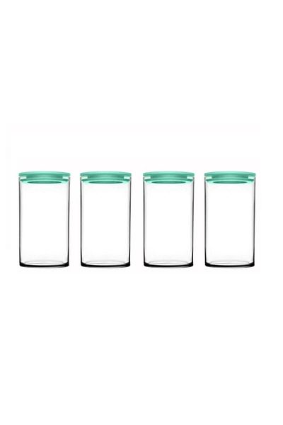 Paşabahçe Vacuum Glass Jar - Food Storage Jar 4 Pieces Trkz.43736