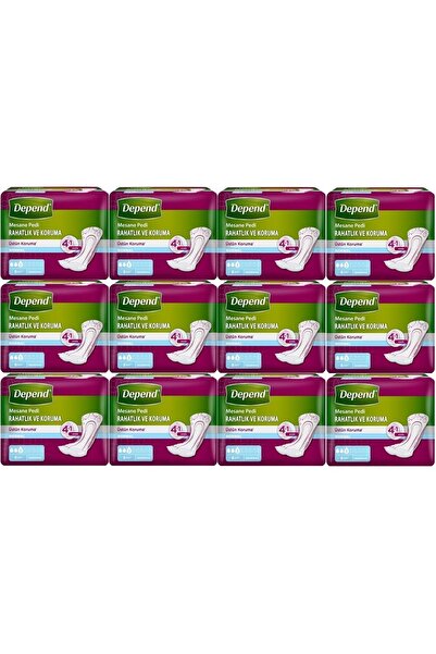 Depend Mesane Pedi Normal Rahatlık ve Koruma 96 Adet (12PK*8)