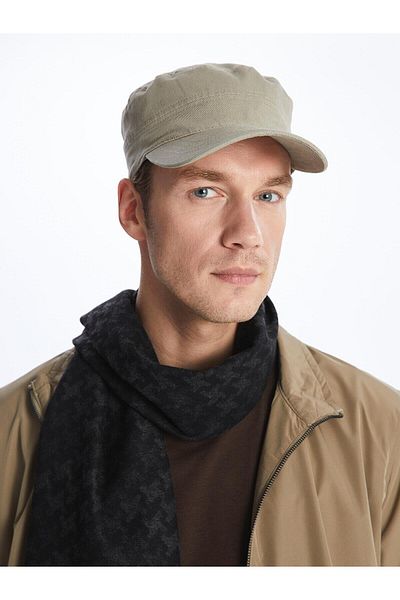 LC Waikiki LCW ACCESSORIES Ανδρικό καπέλο Gabardine Cap - Απλό σχέδιο