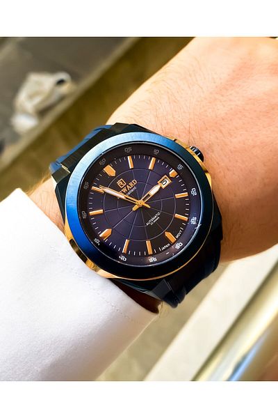 Reward brand automatic men's steel wrist watch