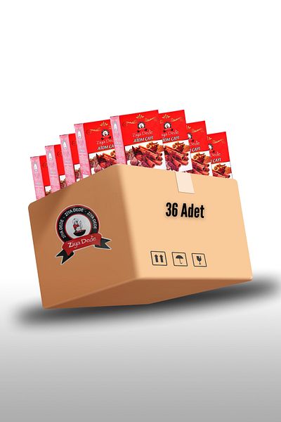 Ziyadede Atomic Tea (Winter/Bombic Tea) 150 Gr x 36 Pieces