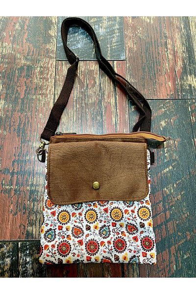 Street Bag Τσάντα ώμου Shiraz με μοτίβο Bohemian - Αδιάβροχη, καθημερινή χρήση ταξιδιού