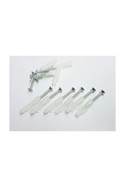 Şahin Plastik Dübel 8 Mm (50 Adet) Dübel Vidası (50 Adet)