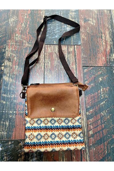 Street Bag Τσάντα ώμου Shiraz με μοτίβο Bohemian - Αδιάβροχη, καθημερινή χρήση ταξιδιού