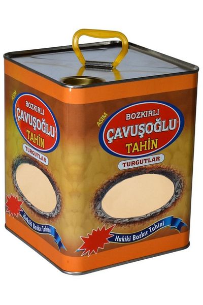 Bozkırlı Çavuşoğlu Small Roasted White Tahini Tin 4600g