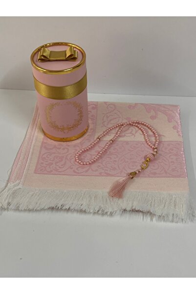 çeyizlik setim Silindir Kutuda Seccade Seti Hediyelik Mevlüt Hediyesi