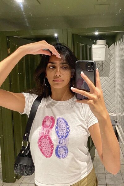 BİQ & TAQ BUTİK Взуття Детальний кроп-топ