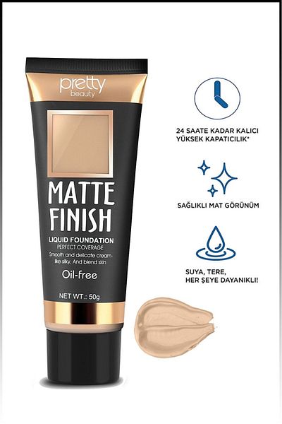 SEVRU High Coverage Effect Natural Matte Look Foundation No.3