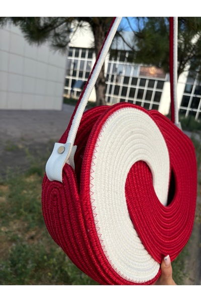 MaVaux Caramel Straw Jute Bag - Special Handmade