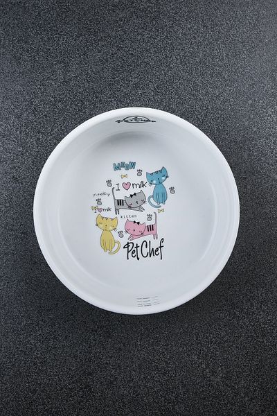 Petchef Porcelain Cat Food Bowl 12 cm Mia