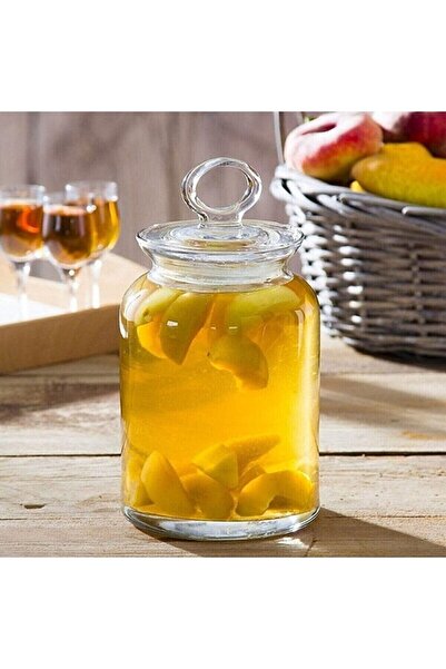 Paşabahçe 2 Li Kıtchen Kavanoz Plastik Contalı Cam Kapaklı 1.5 Litre 12x22 Cm...