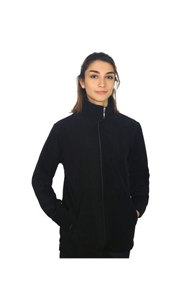 Bayram İş Elbiseleri Unisex Black Pocket Winter Fleece