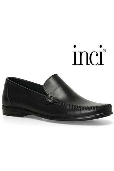 İnci Ανδρικά Oxford Abby Loafer - Casual Classic Μαύρα Παπούτσια