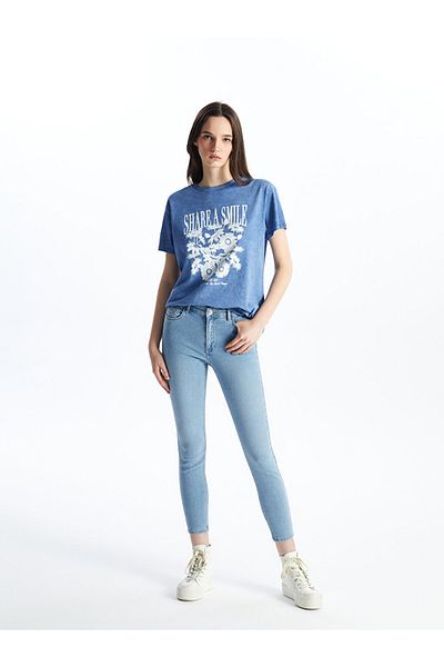 LC Waikiki Pantaloni de damă Mercury Skinny Fit - Croială relaxată