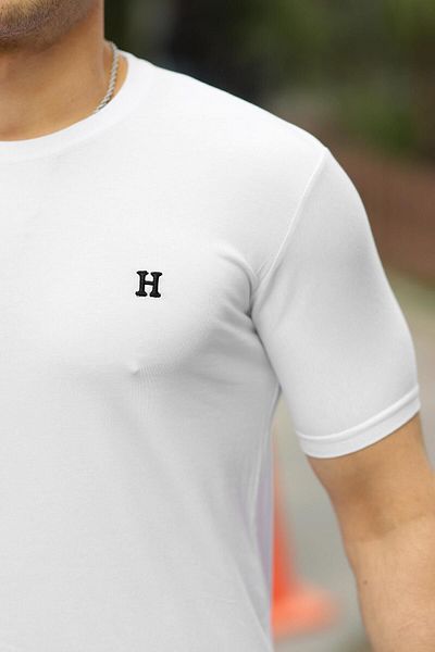 comstar Ανδρικό μπλουζάκι H με κέντημα με σχέδιο Oversize
