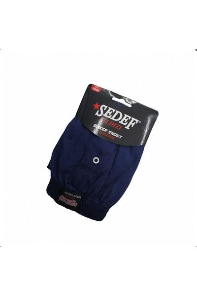Sedef Yıldızı Μπόξερ μέσης πετσέτας 6 τεμαχίων Navy Blue Color Economic