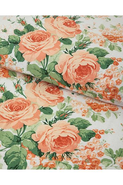 English Home Σετ Παπλωματοθήκη Mystic Rose Διπλό 200x220 cm Πορτοκαλί