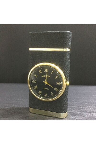 enyatakı Metal Saatli Izgaralı Işıklı Tarz Çakmak