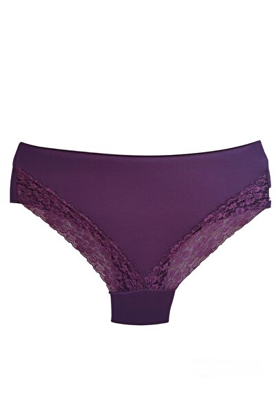 Miss Blue Moon Dikişsiz İz Yapmaz Lazer Kesim Dantelli Külot 3'lü 3166