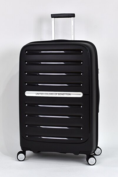 United Colors of Benetton Kırılmaz Polipropilen 2'li Valiz Seti Büyük Boy - Kabin Boy BNT1000