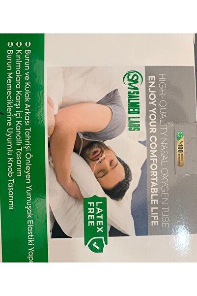 SALMED NAZAL OKSİJEN KANÜLÜ SALMED LABS HASSAS SÜPER SOFT 10,5 METRE OKSİJEN BURUN KANÜLÜ